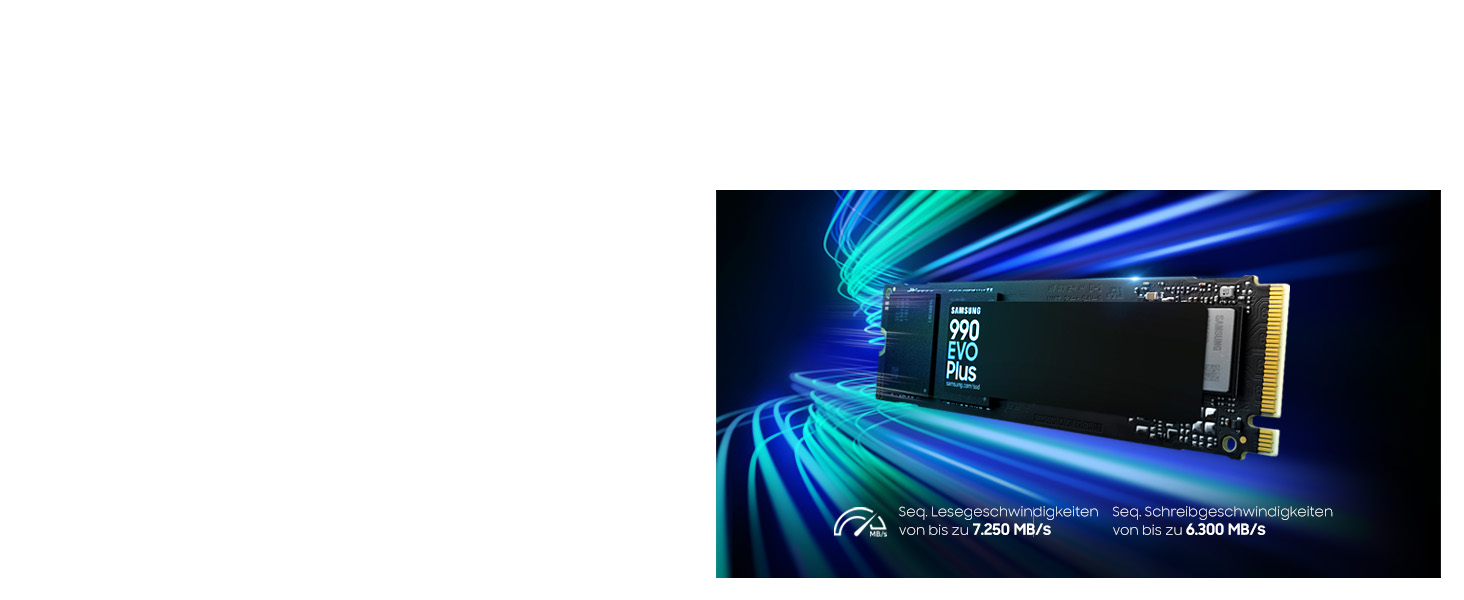 SSD Samsung 990 EVO Plus 1TB NVMe M.2 PCIe 4.0/5.0 - для геймінгу та графіки