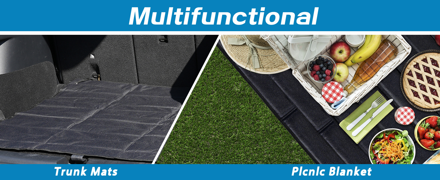 Захист для багажника автомобіля для собак, килимок у багажник, вологостійкий, стійкий до подряпин та розривів, 80x64 см (сірий)