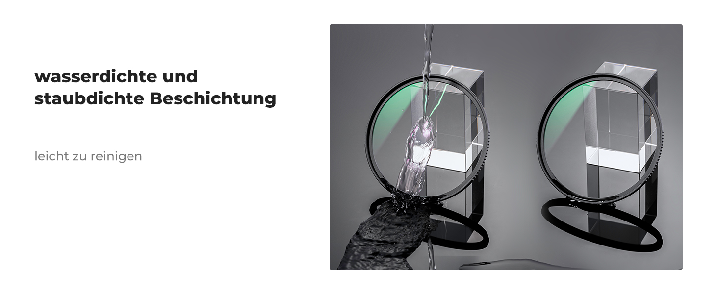 Фільтр UV K&F Concept 67mm 9H, захисний фільтр, захист від ударів (Nano Xcel)