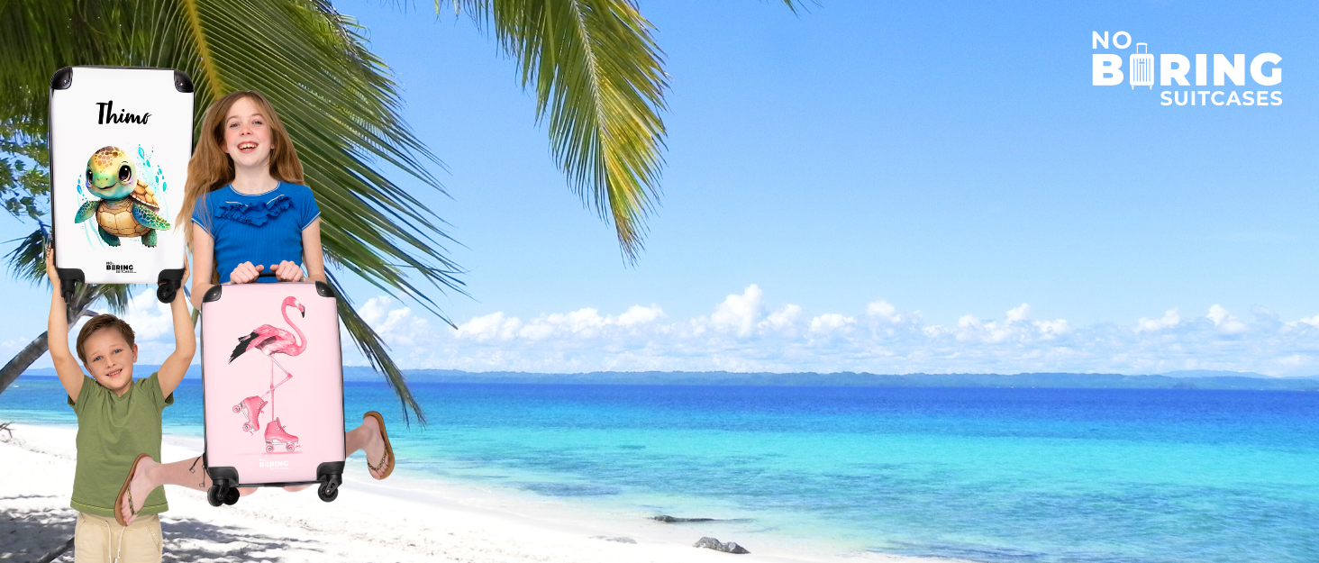 Дитячий валіза-роликовий колірний з ініціалами та іменем, 55x40x20см - валіза для ручної поклажі, валіза для хлопчиків, легкий, з принтом 'Ренн-авто'