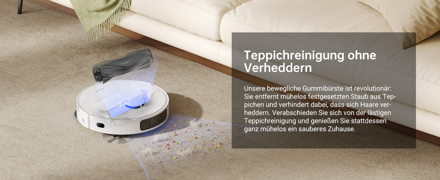 Робот-пилосос Dreame L10s Plus з автоматичним спорожненням, до 90 днів автономної роботи, потужність всмоктування 7000 Па, DuoScrub™ система миття, автоматичне підняття мопа, розпізнавання килимів за допомогою ультразвуку