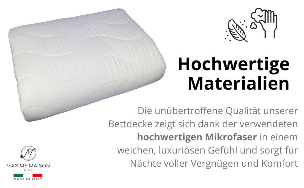 Плед для ліжка 240x260 см, двосторонній дизайн, осінь/весна (100 г/м²), стеганий, з м'якої мікрофібри, Made in Italy (білий)