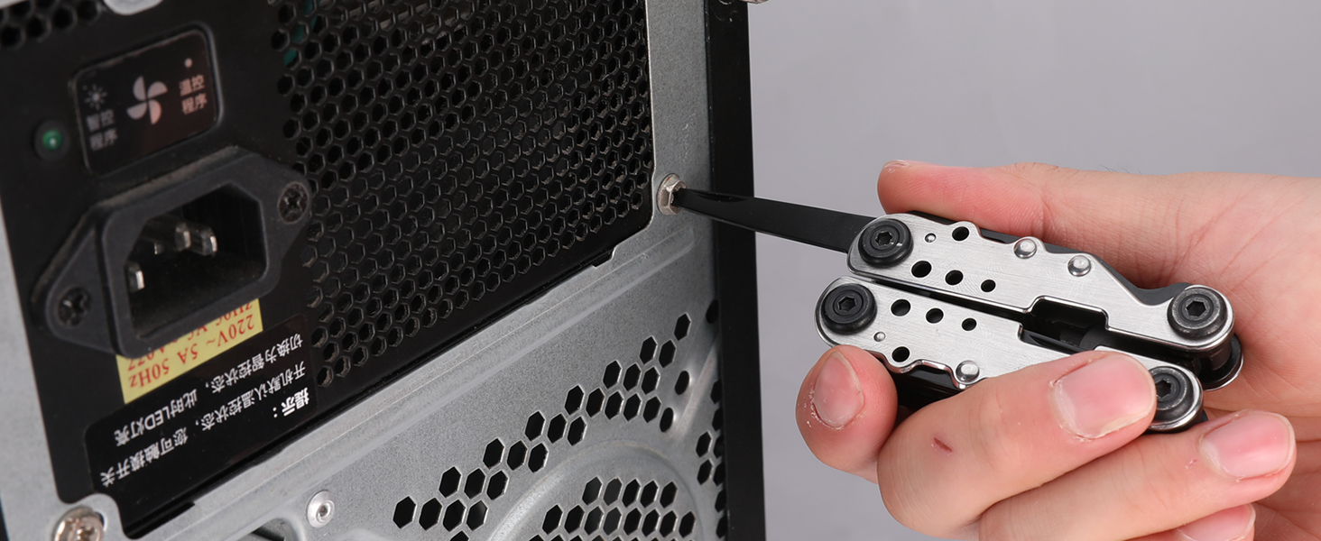 Мультитул ValueMax 13-в-1: мультиінструмент з плоскогубцями та ножем для кемпінгу та ремонту