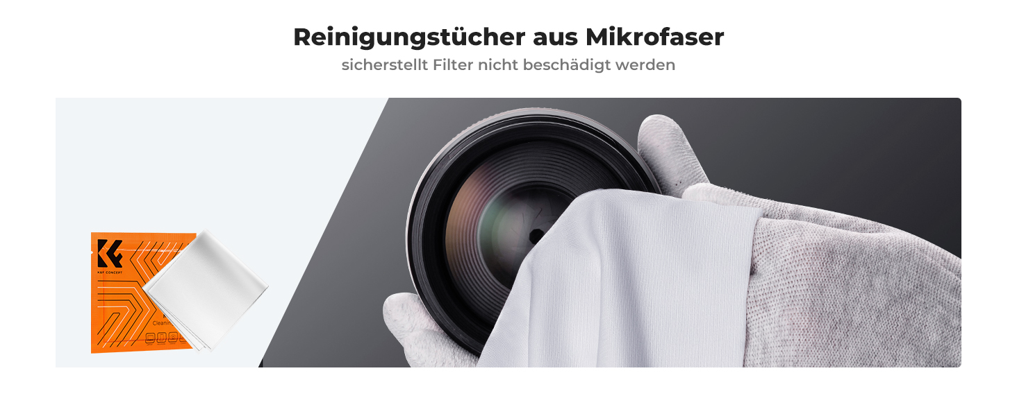 Поляризаційний фільтр K&F Concept 62mm CPL HD з оптичного скла та багатошаровим покриттям Nano-Xcel (з кришкою для об'єктива)