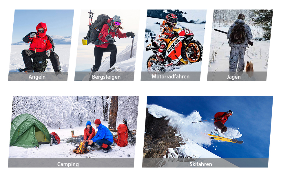 Обогрівальний жилет для чоловіків Monave: тепла куртка з 3 режимами для мотоцикла, кемпінгу, катання на лижах та повсякденного носіння. Чорний (Powerbank не входить до комплекту), XL