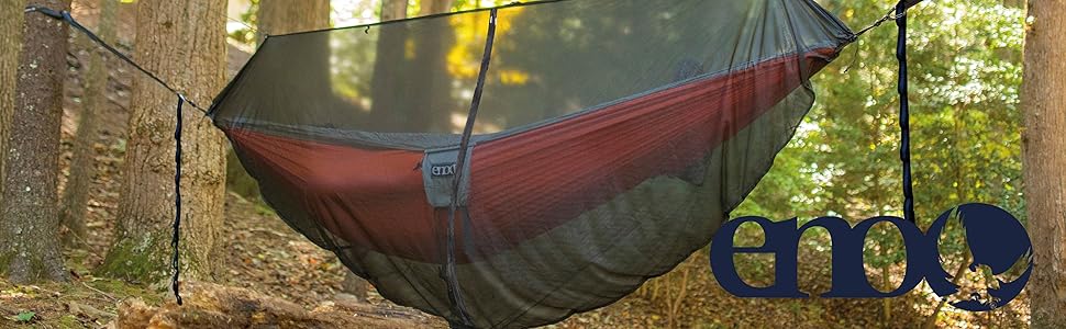 Москітна сітка ENO Guardian для гамака 70D Ripstop Nylon - чорна