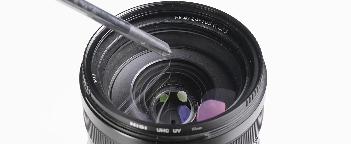 Фільтр NiSi UHC UV 67mm - захисний фільтр з мікрофіброю, скло Water-white, покриття 99.3% світлопропускання, ультратонкий