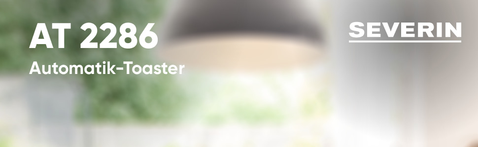 Тостер SEVERIN AT 2287 (білий/чорний) з підігрівом для булок, 700 Вт, з піддоном для крихт