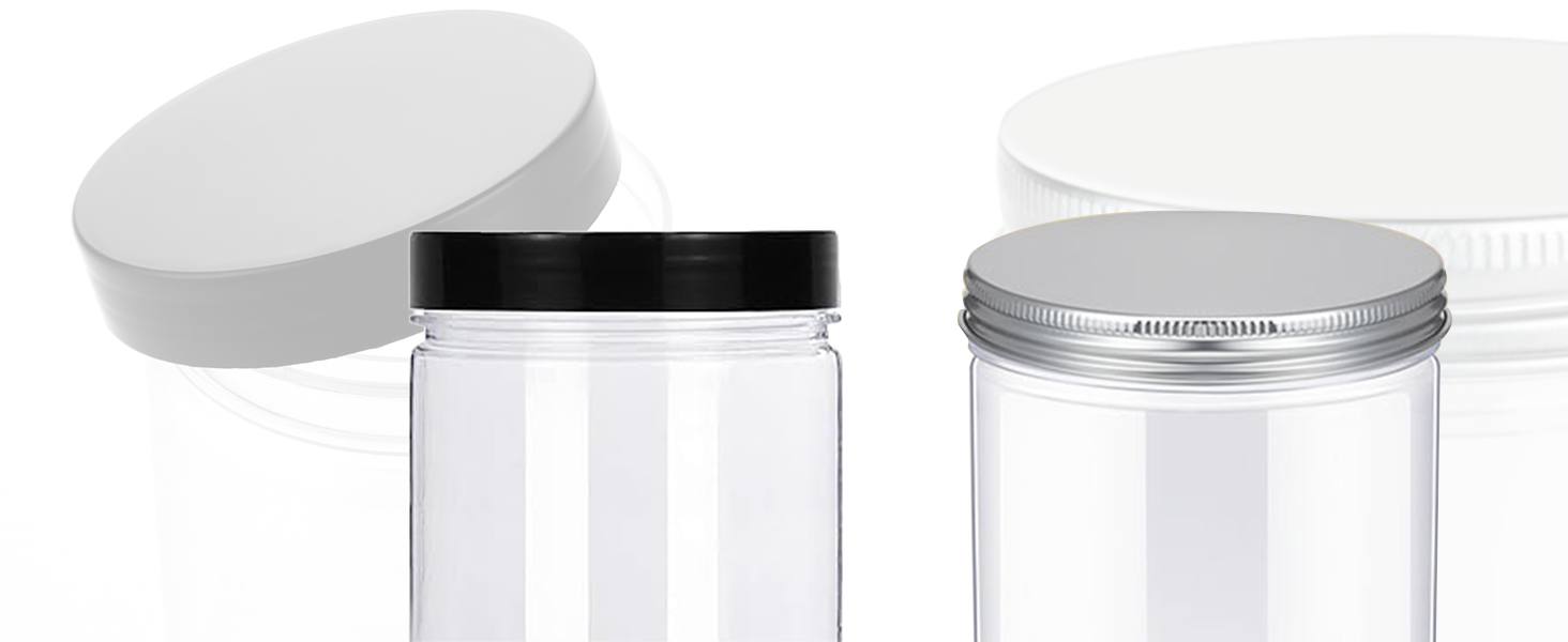 Набір контейнерів для зберігання 16 шт. по 500 мл з кришкою, BPA-Free, прозорі пластикові контейнери для продуктів та солодощів