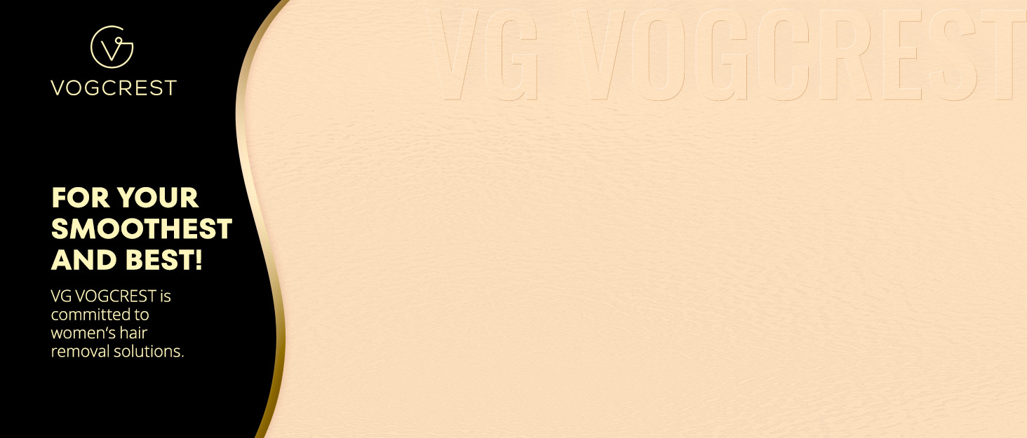 Тріммер для обличчя та брів 2-в-1 VG VOGCREST з LED-підсвічуванням (Рожеве золото)