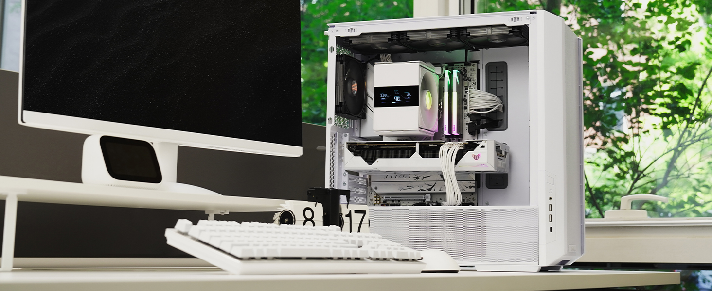 Система охолодження CPU Sudokoo SK700V AM5 з вентилятором 120 мм, дисплеєм, 7 heatpipes та гарантією 5 років