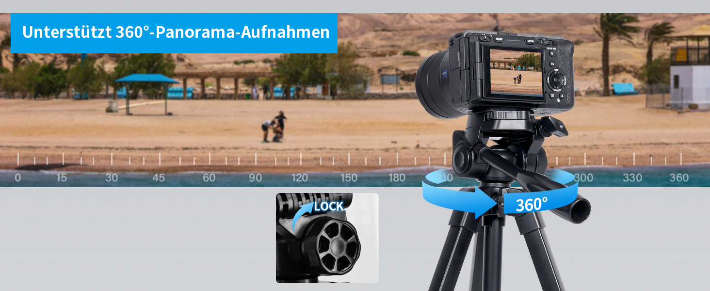 Штатив для камери SIRUI 180 см, алюмінієвий трипод з кріпленням для телефону, фото- та відеозйомки