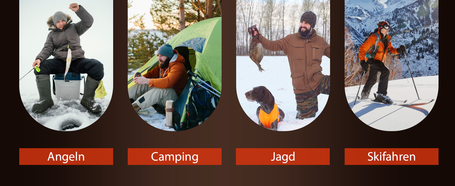 Електричні грілки для рук, набір 2 шт., USB, 20 годин тепла, 3 температурні режими, для спорту та хвороб Рейно, помаранчеві