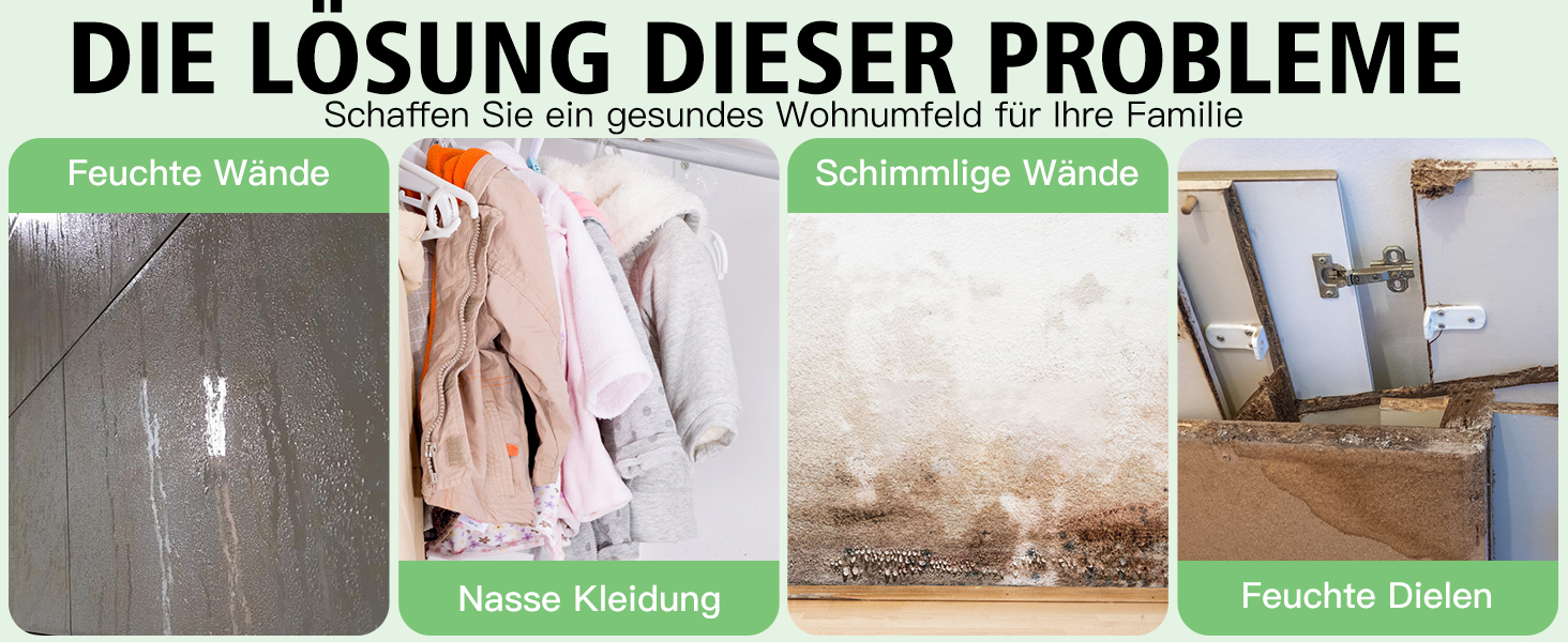 Електричний осушувач повітря Homtronics з гофрованим шлангом 1м, інтел. контроль вологості, 3 режими, таймер 24г, для підвалу, ванної, спальні