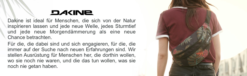 Dakine Classic Hip Pack: поясна сумка на пояс з 2 відділеннями на блискавці, кишеня для сонцезахисних окулярів, унісекс, чорний