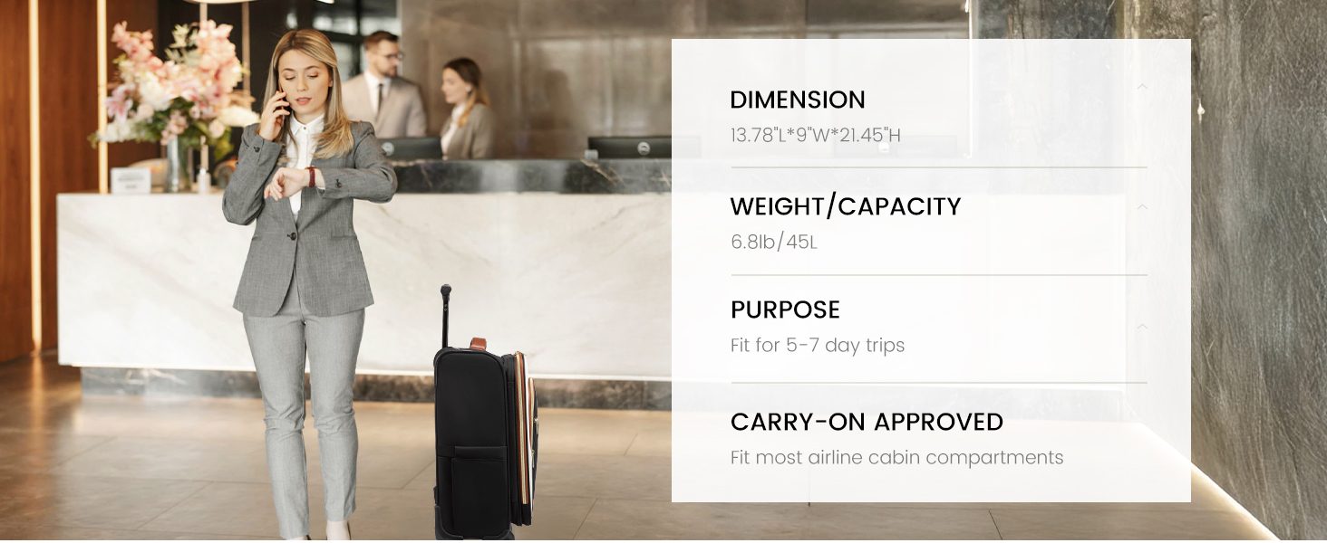 Рюкзак-валіза LOVEVOOK для жінок, 40L, ручна поклажа, водонепроникний, для ноутбука, подорожі, бізнес (20-дюймовий валіза, Бежево-хакі)