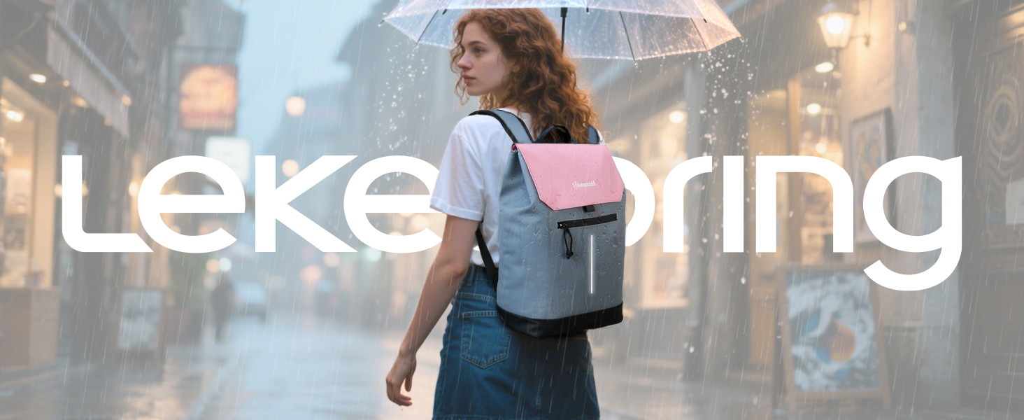 Стильний рюкзак для жінок та чоловіків з відділенням для ноутбука 15,6