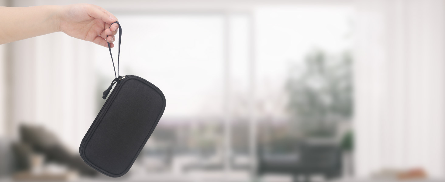 Органайзер для аксесуарів Lacdo: USB-накопичувачі, кабелі, флешки (Чорний)