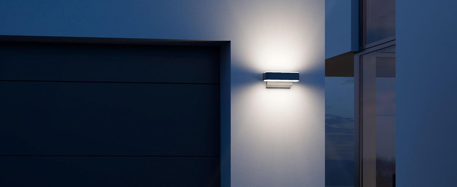 Смарт LED прожектор Steinel Spot DUO SC Connect для вулиці з датчиком руху, димуванням, керуванням через додаток, 7 Вт, 3000K, антрацит