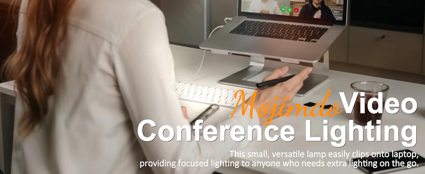 LED кільцева лампа для телефону та ноутбука, світло для селфі з 3 колірними температурами та 5 рівнями яскравості, USB світло для відеоконференцій, Zoom, YouTube, TikTok, макіяжу, фотографії, порожньою конструкцією