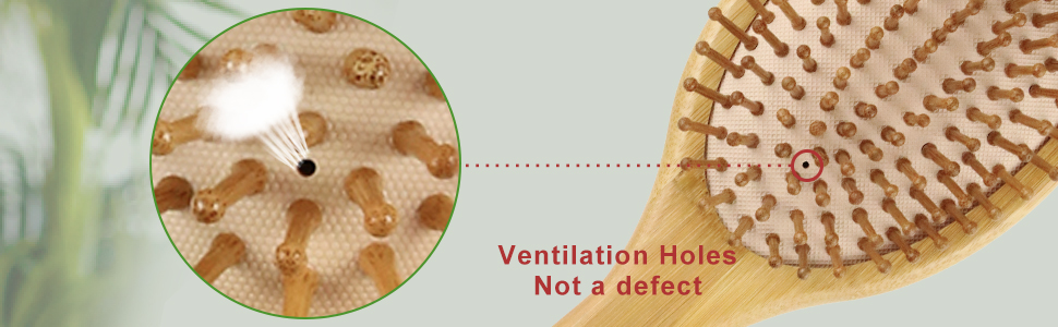 Набір бамбукових гребінців з палітрою (4 шт.) - розплутування, для жінок, чоловіків, дітей, подарунок