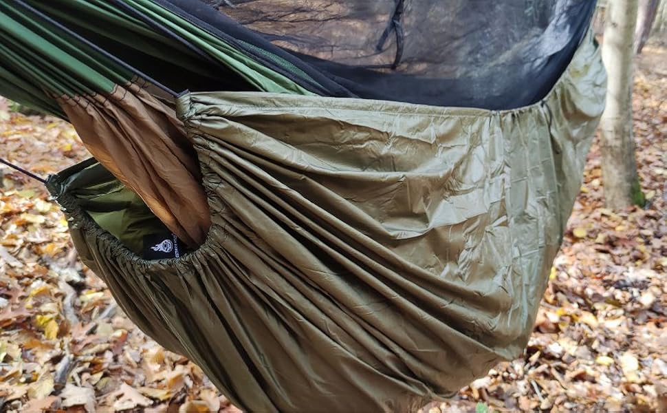 Захисний чохол для підковдри Hammock Shield Ultra Light Ripstop Nylon DWR - вітро- та водонепроникний