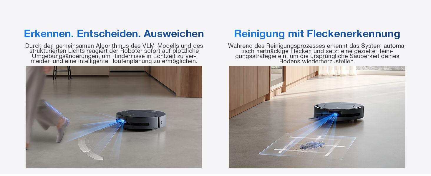 Робот-пилосос ECOVACS DEEBOT T80 Omni з функцією миття підлоги, 18000 Па, OZMO Roller, автоматичне миття моп, ZeroTangle 3.0, миття гарячою водою 40-75°C, чорний