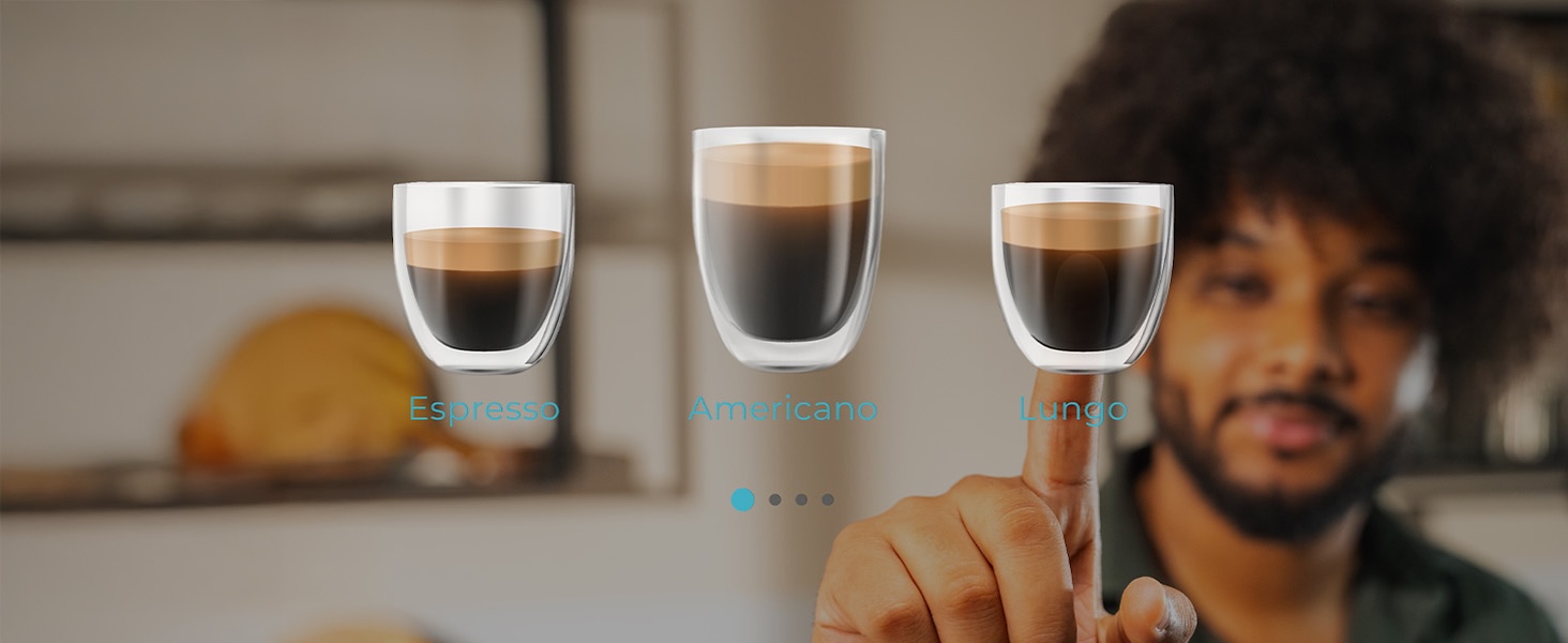 Кавомашина автоматична Cecotec Cremmaet Latte Touch 19 бар, 12 напоїв, TFT-дисплей, конічна кавомолка, автоматичне очищення