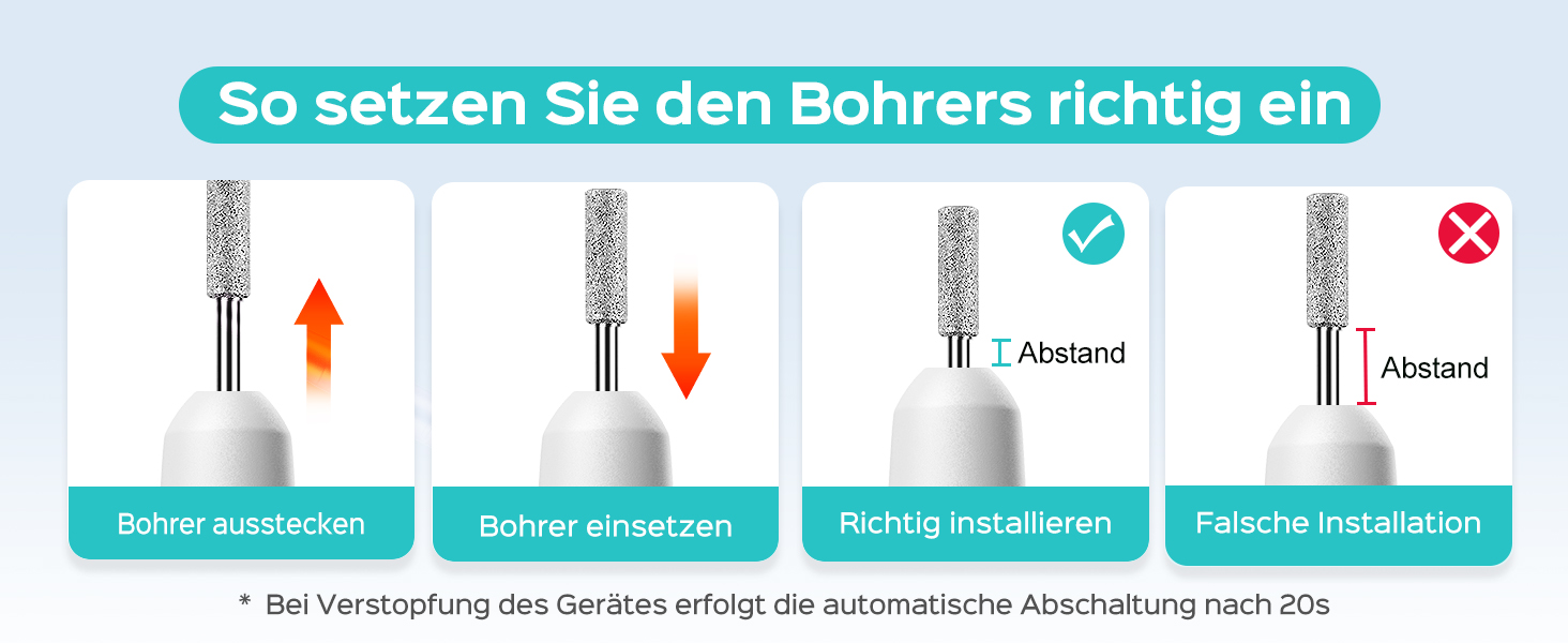 Професійний набір для манікюру та педикюру Coslus: електрична фрезер з регулюванням швидкості, світлом, металевими насадками та USB-C зарядкою