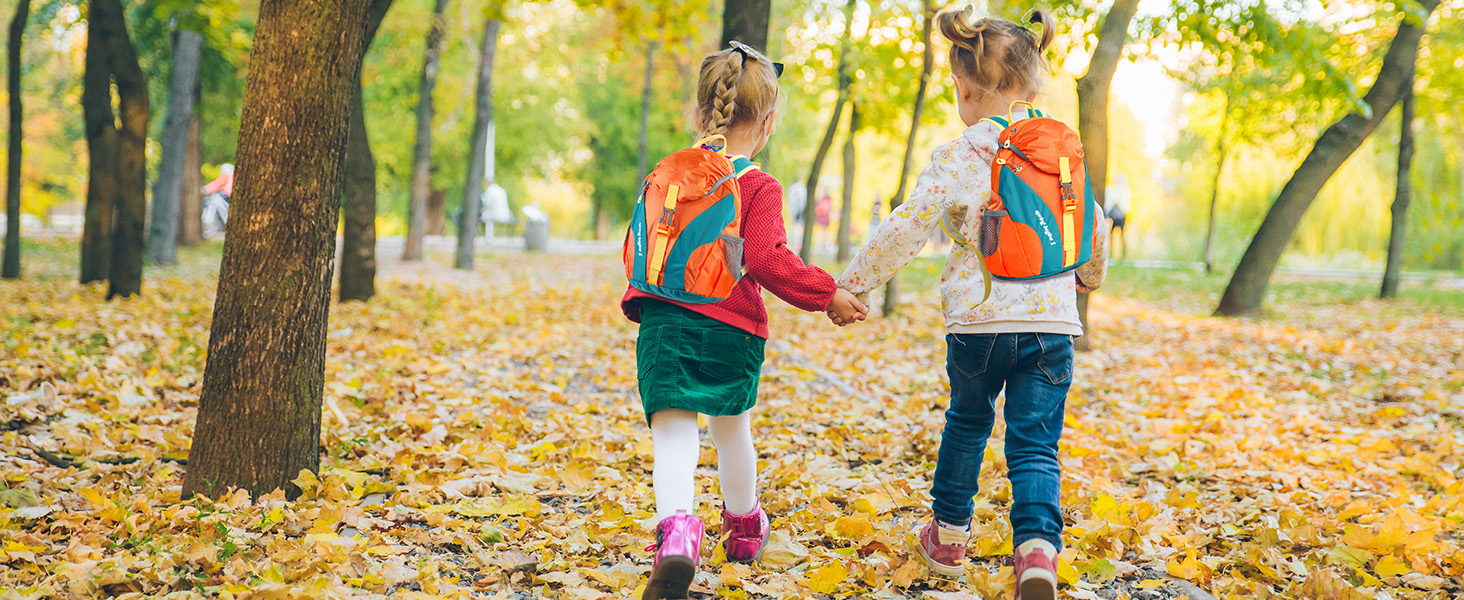 Дитячий рюкзак Cozary Kinder 5L, водонепроникний, для туризму, школи, подорожей та спорту (Помаранчевий)