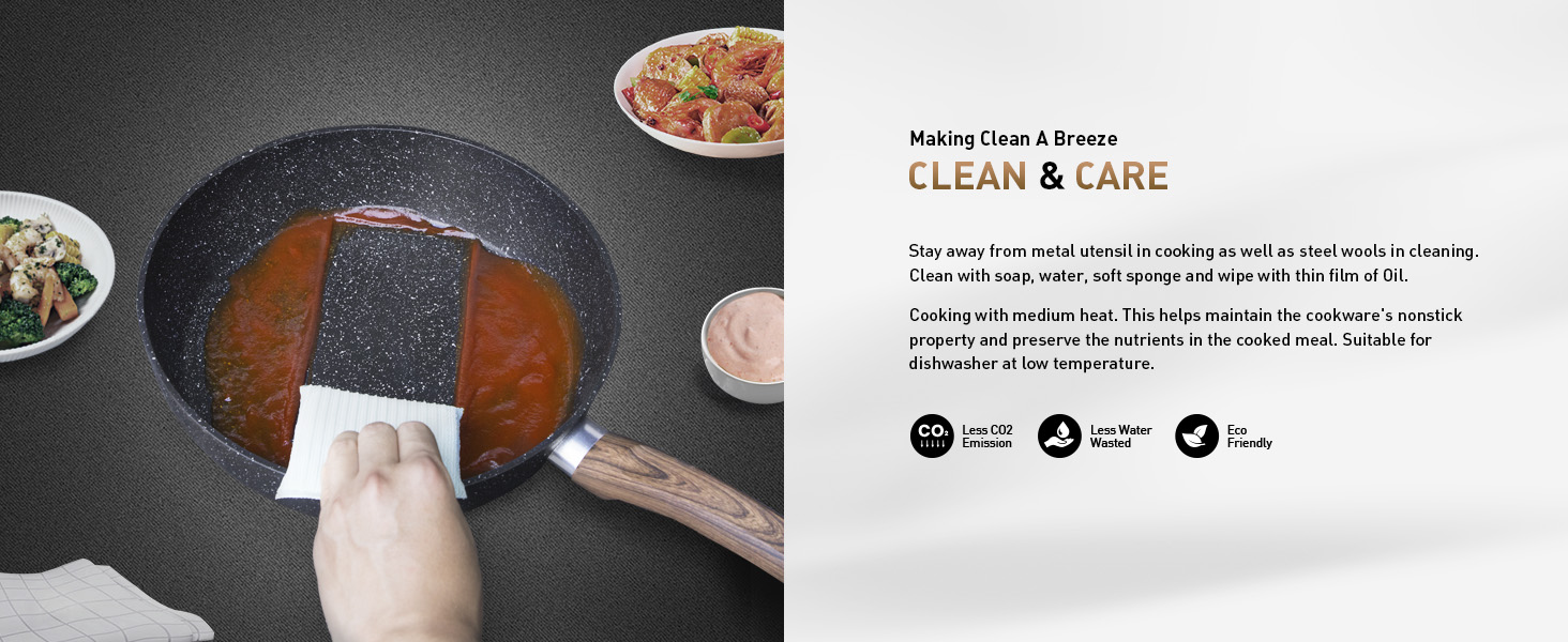 Набір посуду Kitchen Academy 12 предметів з антипригарним покриттям для індукції, газових плит та мікрохвильової печі, чорний