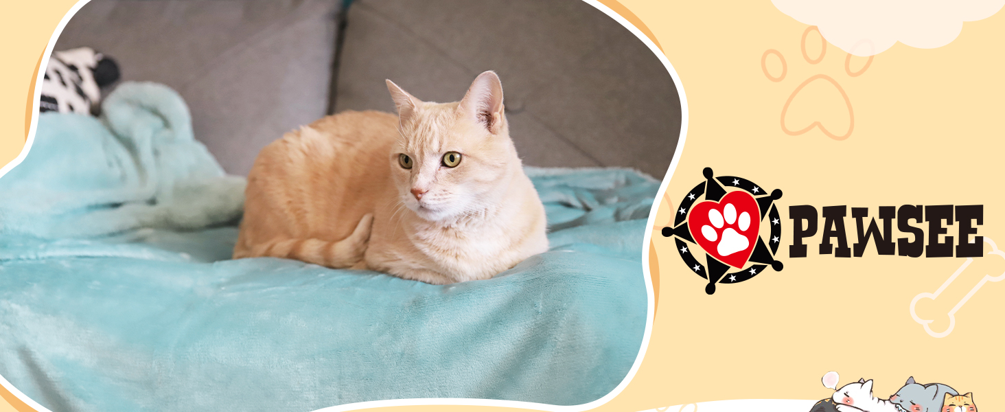 М'яка ковдра для домашніх тварин з флісу, Sherpa, плюшева, для собак, котів, цуценят, 152x127 см