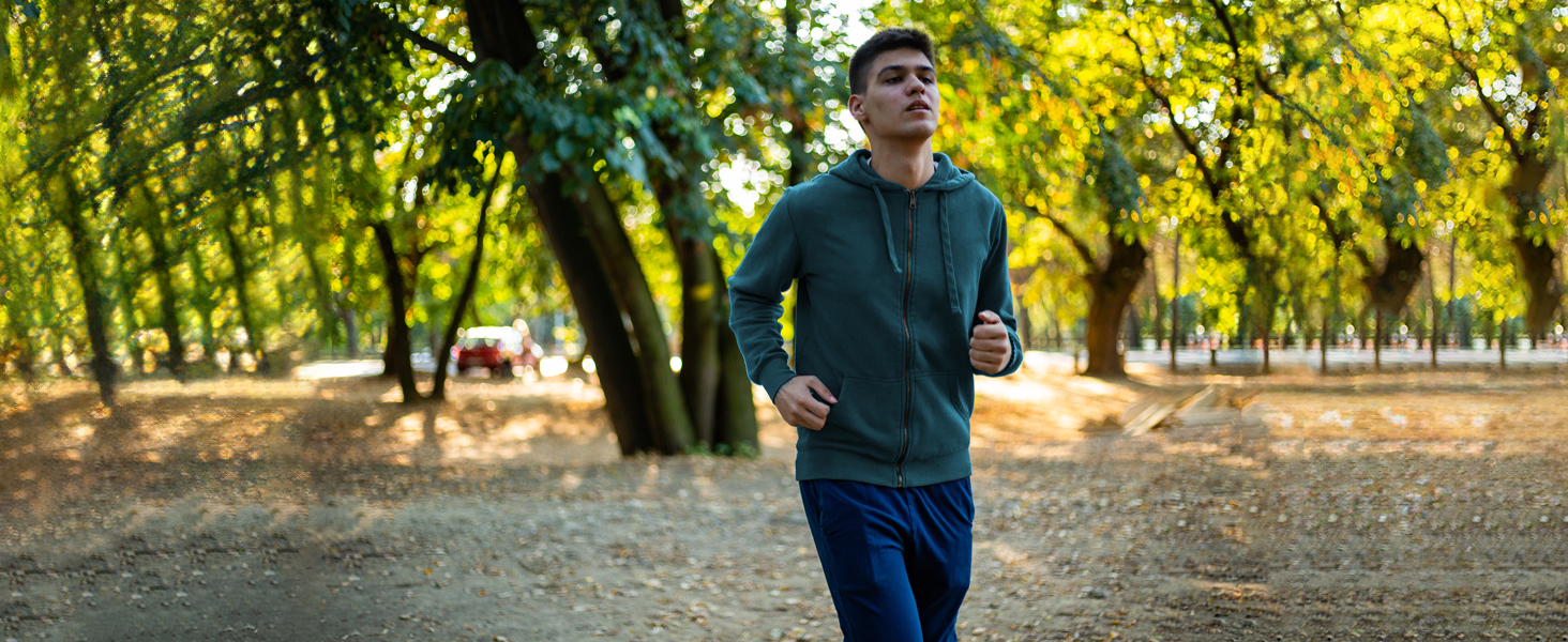 Унісекс худі на блискавці SoftSpun зі 100% бавовни, вінтажний індиго, розмір M