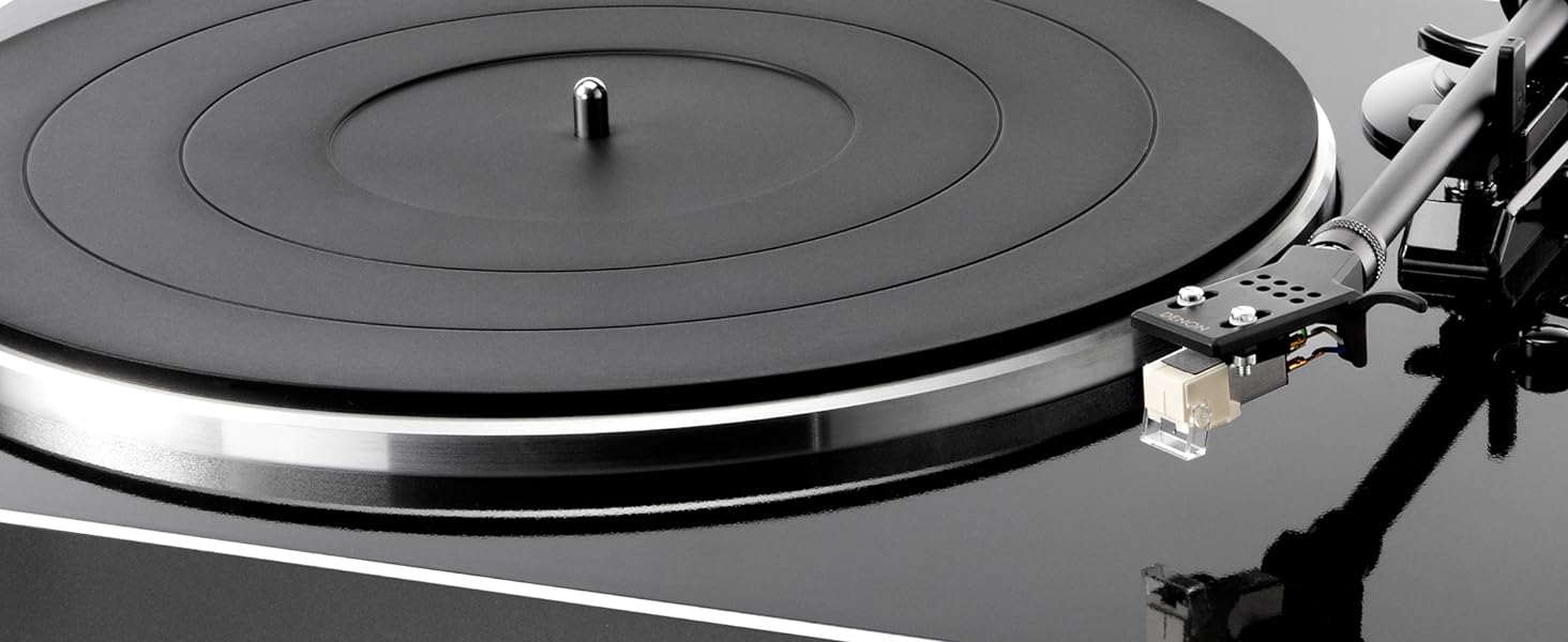 Програвач вінілу Denon DP-300F сріблястий: автоматичний, з вбудованим фонокоректором