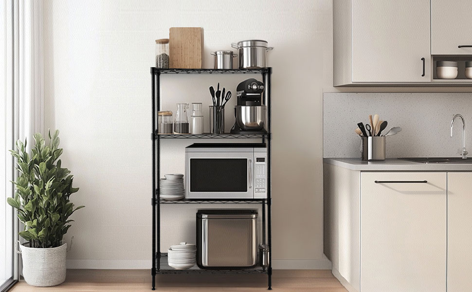 Nilpferd Metal Wire Shelving Unit