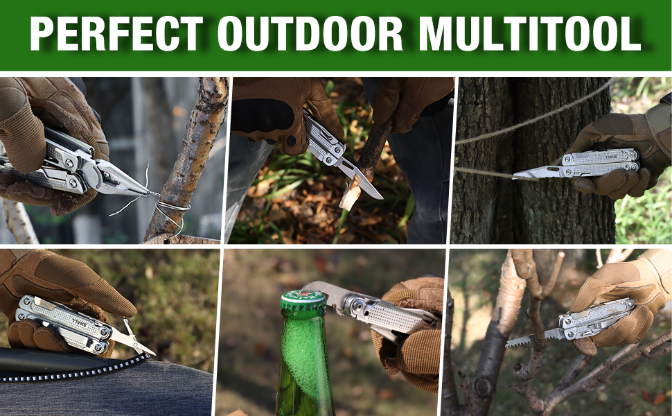 Мультитул SHALL 18-в-1: плоскогубці, викрутки, універсальний ключ для кемпінгу, риболовлі, виживання та полювання