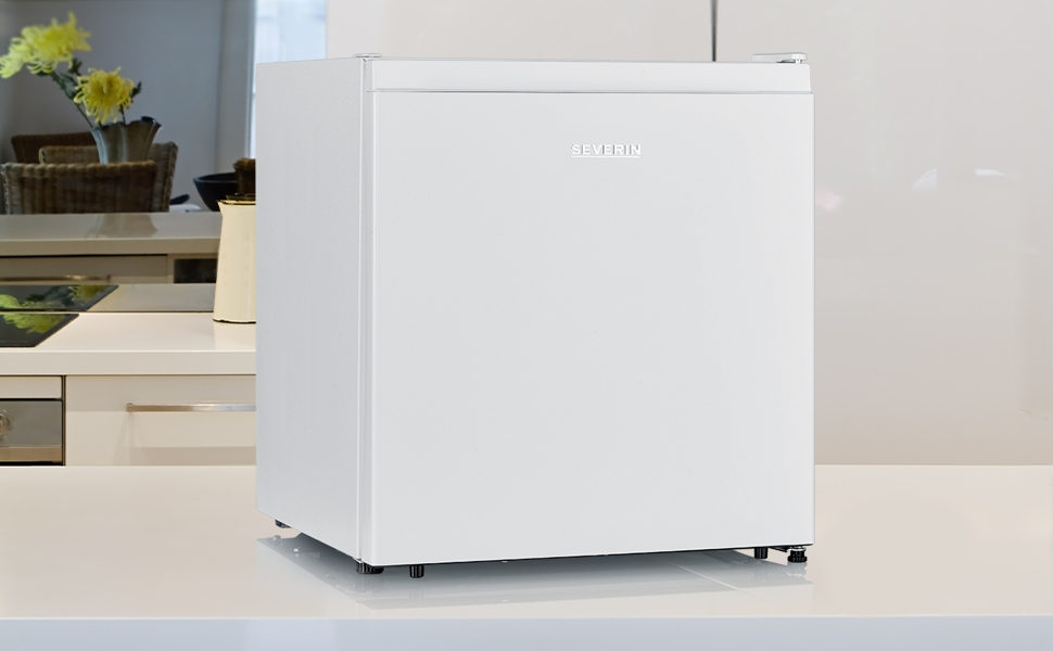 Холодильник автомобільний SEVERIN KB 8884, 45 л, білий, з відділенням для холоду, тихий, знімний дверний замок