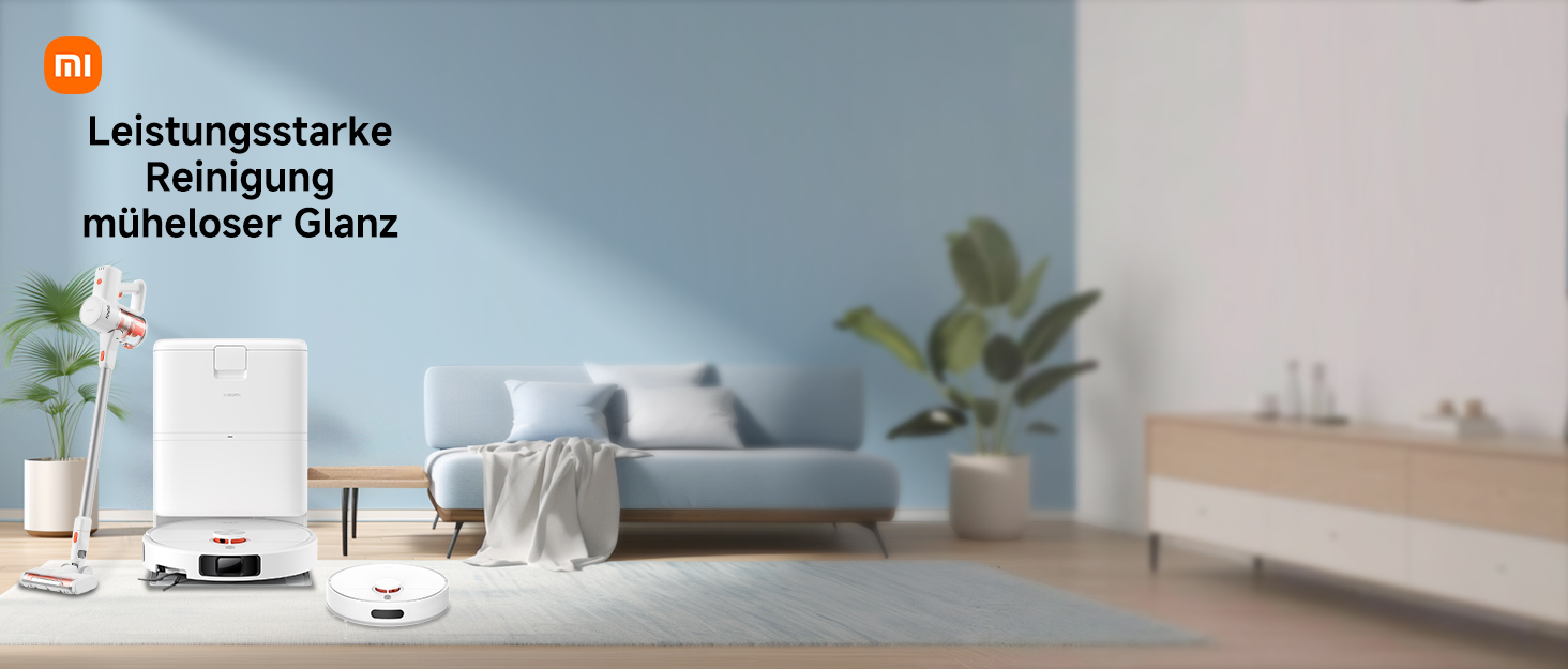 Робот-пилосос Xiaomi H40 з базою самоочищення, потужність всмоктування 10 000 Па