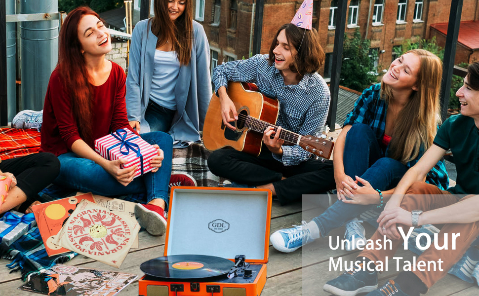 Набір для чищення вінілових платівок Mopiano: повний 4-в-1 очищувач для платівок, з м'якою замшевою щіткою, рідиною для чищення LP, щіткою для картриджів та нейлоновою щіткою