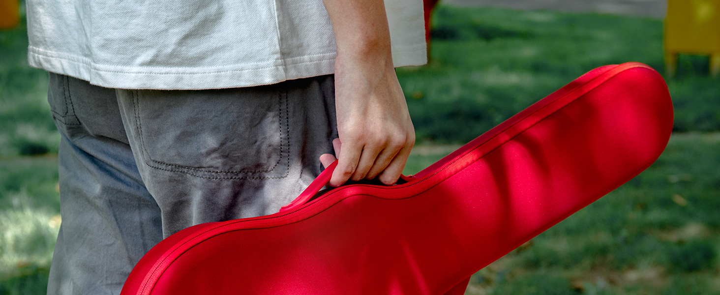 Укулеле Enya Ukulele-Sopran NOVA U Mini - карбонове укулеле для початківців, дорослих та дітей. Комплект з чохлом, ремінком, каподастром та струнами. Ідеально для подарунка та подорожей (23 дюйми)