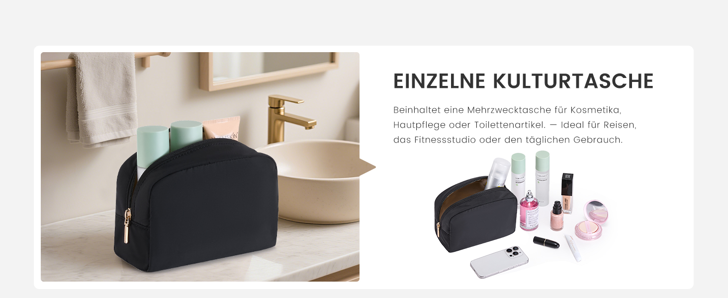 Сумка-мішок LOVEVOOK для подорожей, клініки, пологового будинку, ручної поклажі, 52x38x25 см, 50 л, з відділенням для взуття та косметичкою, бежевий