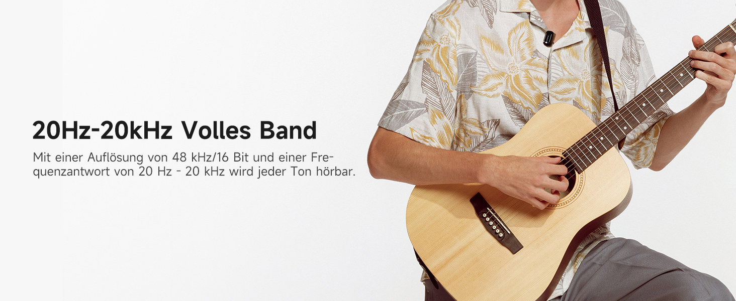 Мікрофон MAONO Wave T1 Mini USB-C: бездротовий, для iPhone/Android, з шумозаглушенням, для YouTube, Vlog, запису звуку