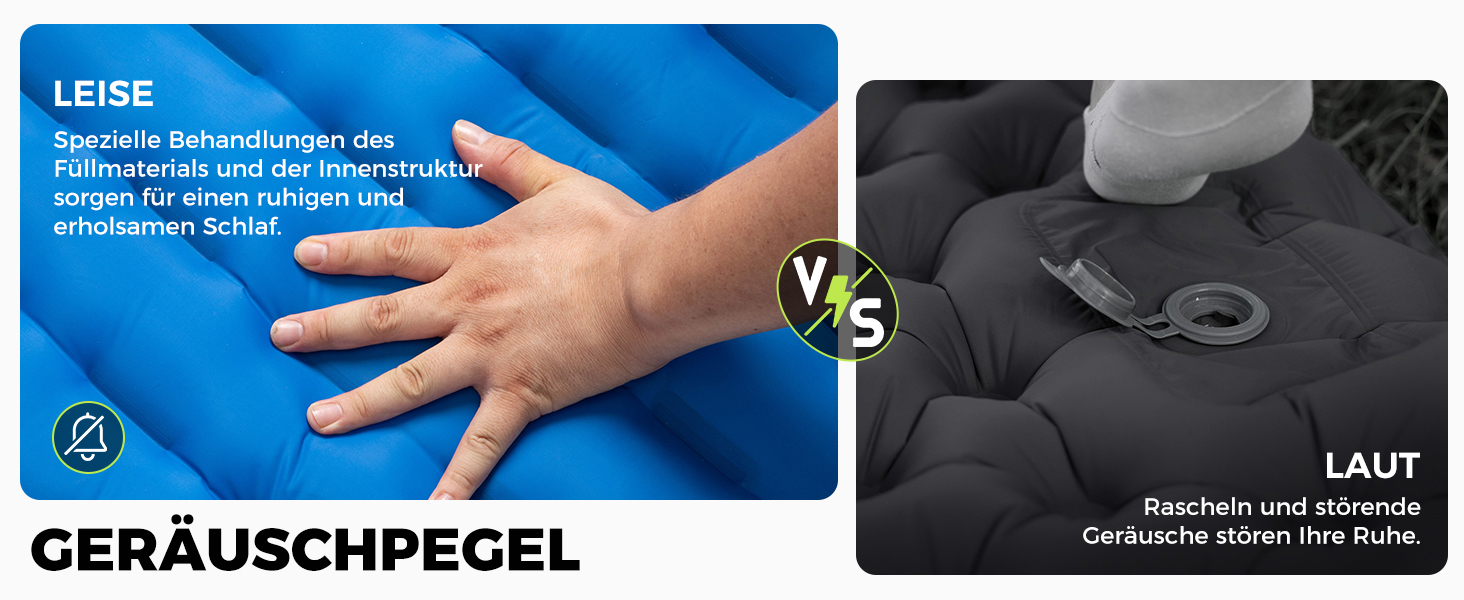 Каремат туристичний ATEPA ThermAir Ultraleicht - ізольований, 6R, R-значення 6.6, 7 камер, 11см товщини, блакитний