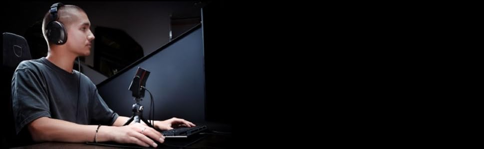 RØDE X XCM-50: Професійний USB-мікрофон з конденсатором для стрімінгу та ігор, чорний