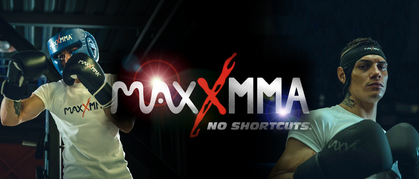 MaxxMMA Headgear L/XL - Boxing, MMA, Kickboxing, Sparring, Karate, Taekwondo - Black