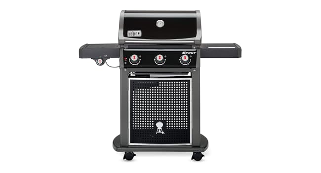 Преміальна чохол Weber для гриля Spirit/Spirit II 300, дихаючий, водо- та UV-стійкий, з липучкою, чорний