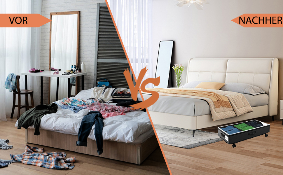 2 шт. Коробка для зберігання під ліжком 49L, комод на колесах з кришкою, металевий каркас, органайзер для одягу, взуття, ковдр, постільної білизни, чорний