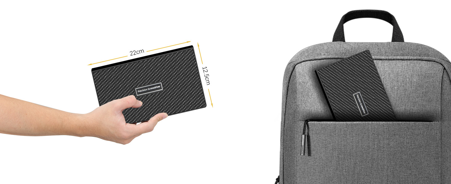 Електрична викрутка Mini 78 в 1 - Набір прецизійних викруток з магнітними Torx, LED дисплеєм та 5 рівнями моменту. Підходить для ноутбуків, окулярів, годинників, ПК