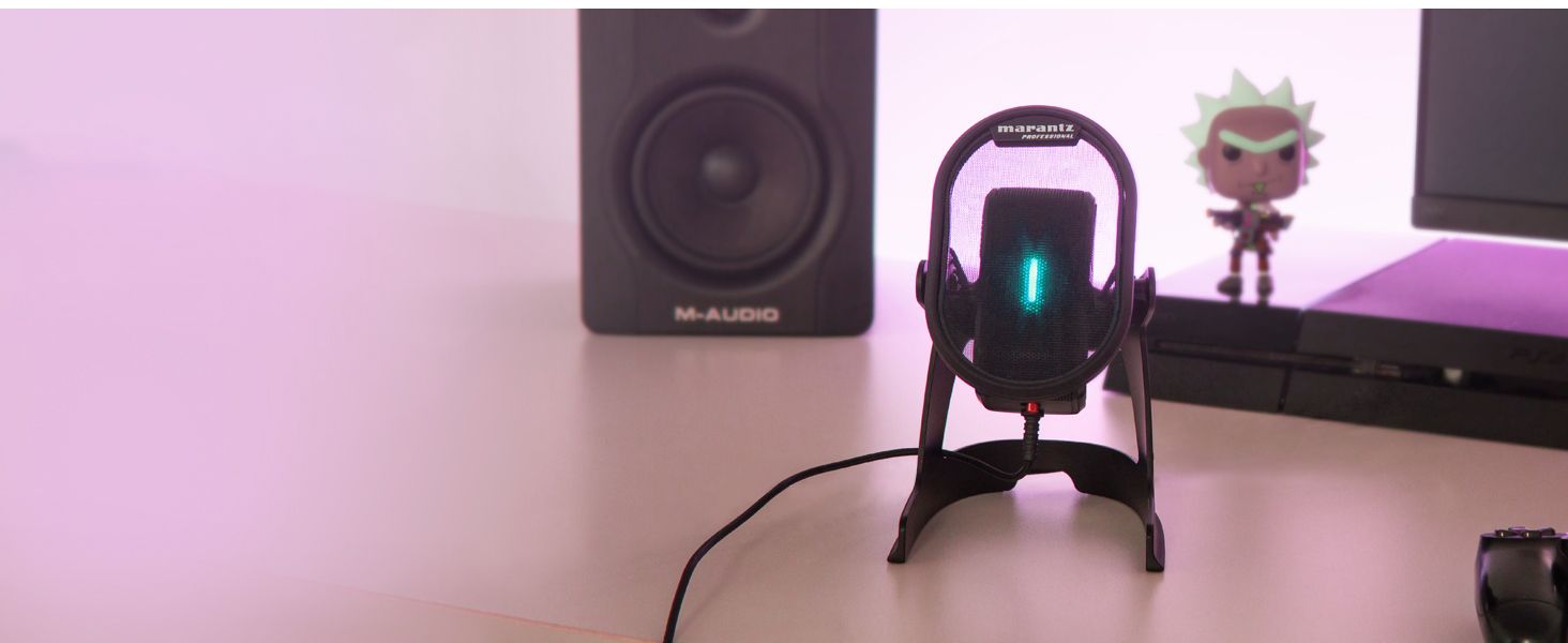 Marantz Professional MPM-1000U: USB мікрофон з великою мембраною та нирковою характеристикою для подкастів, студії та геймінгу