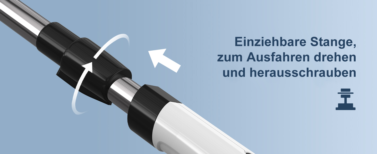 Електрична щітка для прибирання бездротова з 9 змінних насадок, 2 швидкості. Електричний очищувач ванни з регульованою ручкою для ванної, кухні, авто, підлоги